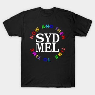 Sydney and Melbourne (Color Version) T-Shirt